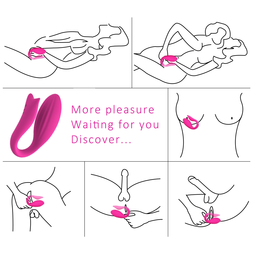 Reliable Quality Soft Silicone Sex Toys Mute Nipple Sucker Clitoris Licker Vibrator for Women