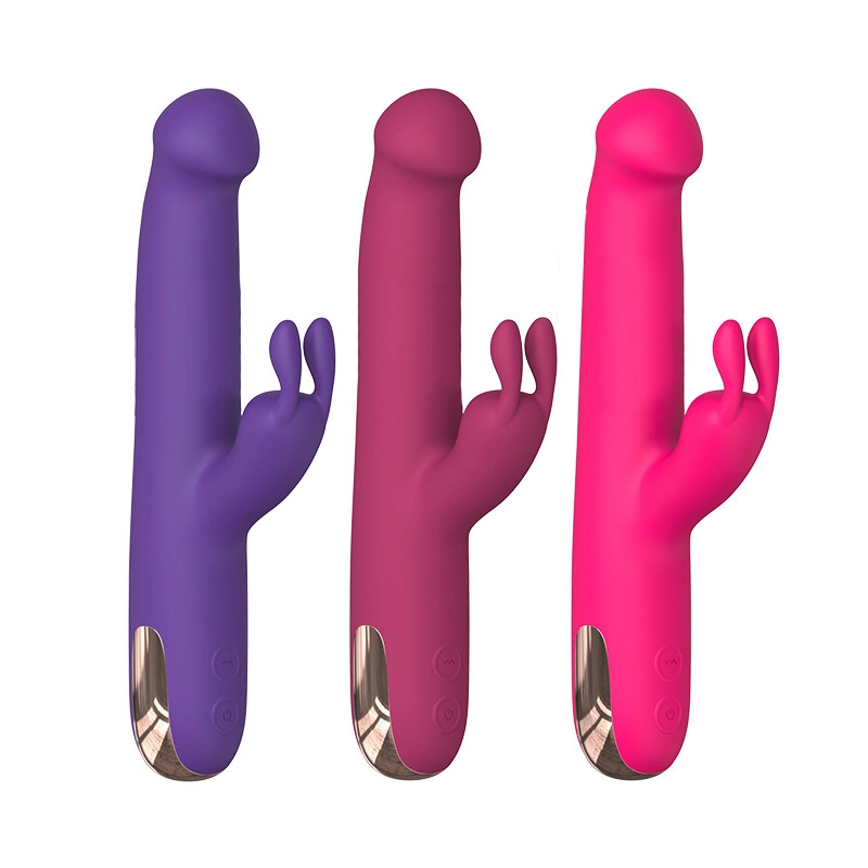 Best Selling 4 Vibrating Interchangeable G Spot Clitoris Wand Massage Vibrator Sex Toys for Women