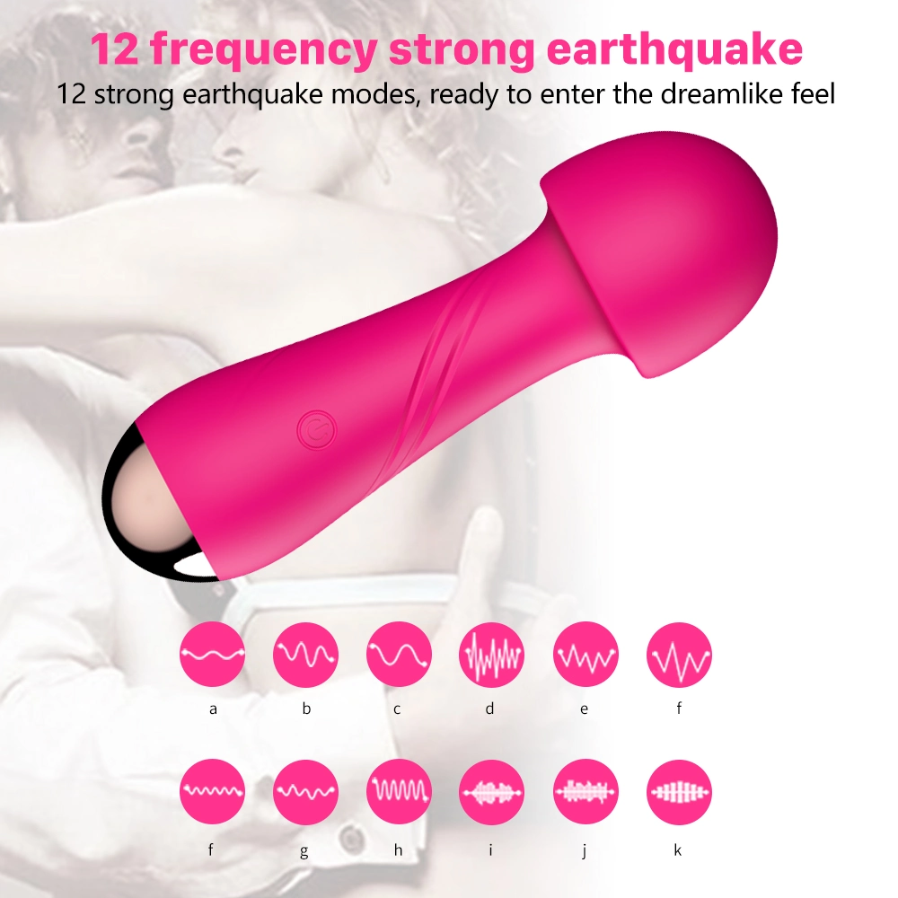 Mini Cordless Small Handheld Wand Massager for Full Body Massage Vibrators Vagina Stimulation Sex Toy