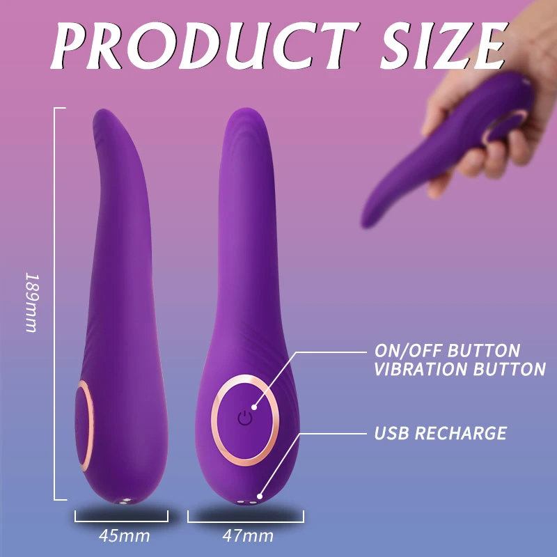 Tongue Licking Vibrator Sex Toys for Women Clitoris Licker Vibrating Tongue